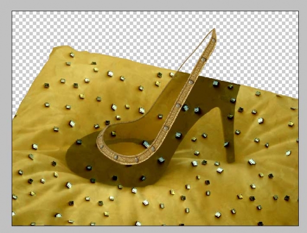 Creation of A shoe for a princess: Step 7